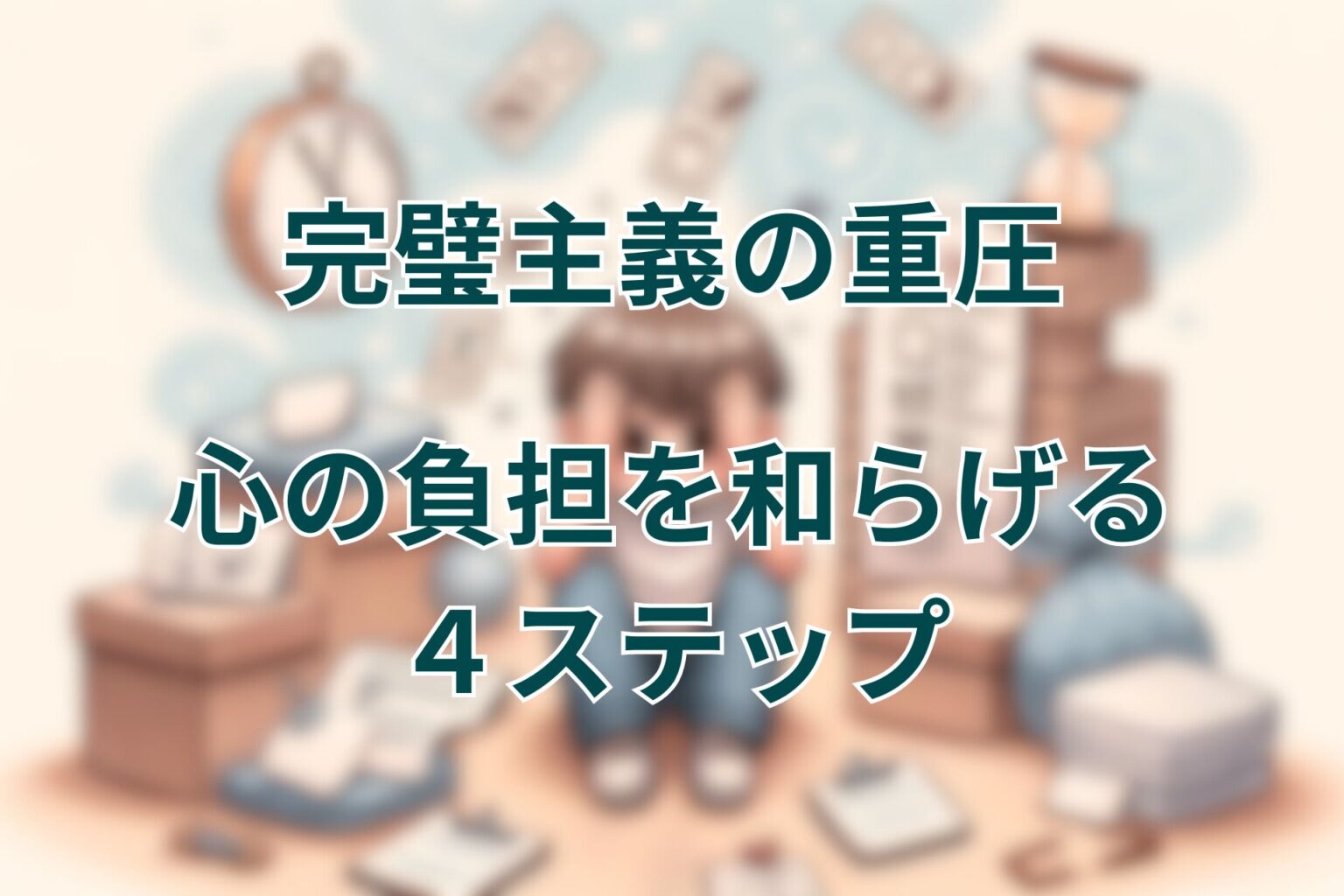 【完璧主義しんどい】完璧主義の重圧、心の負担を和らげるための方法 | あめのそよかぜ